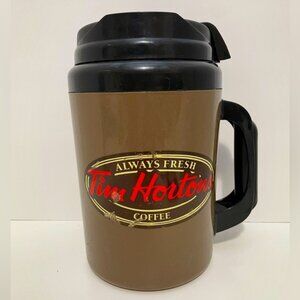 Vintage Tim Hortons Extra Large Coffee Jug With Lid And Handle